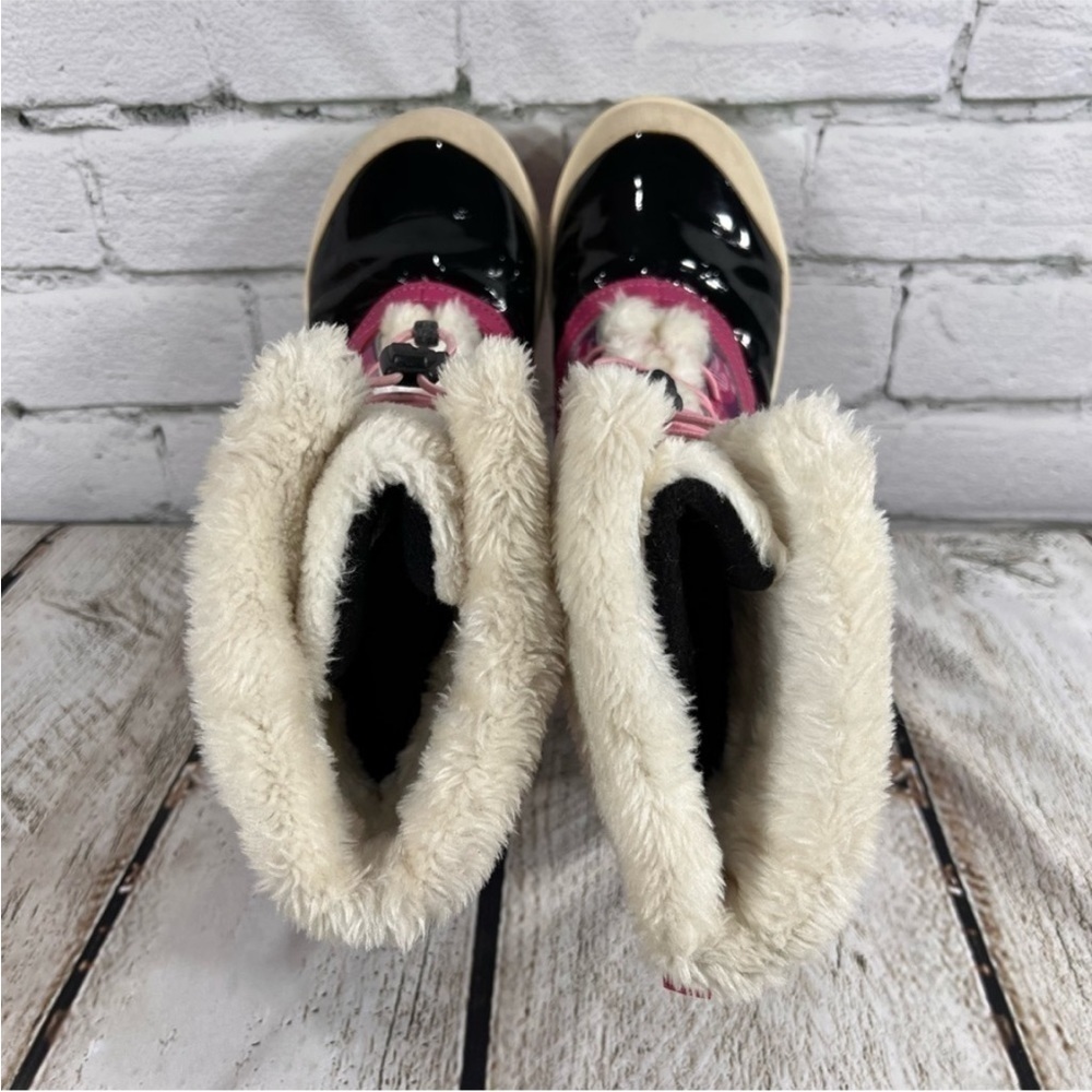 Merrell Girls Spruzzi Waterproof Rain / Snow Boots Size 5 Pink Floral - Picture 6 of 11